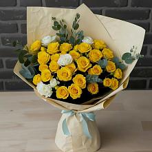 Букет цветов из:  Розы в Ломинцевский