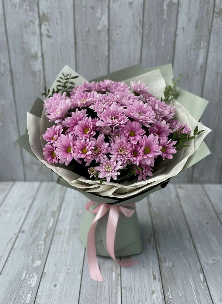 Букет цветов из: Хризантемы в Ломинцевский