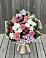 Букет цветов из: Альстромерии, Гвоздики, Розы и Хризантемы в Ломинцевский