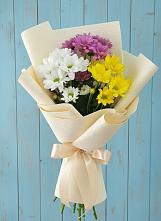 Букет цветов из:  Хризантемы в Ломинцевский