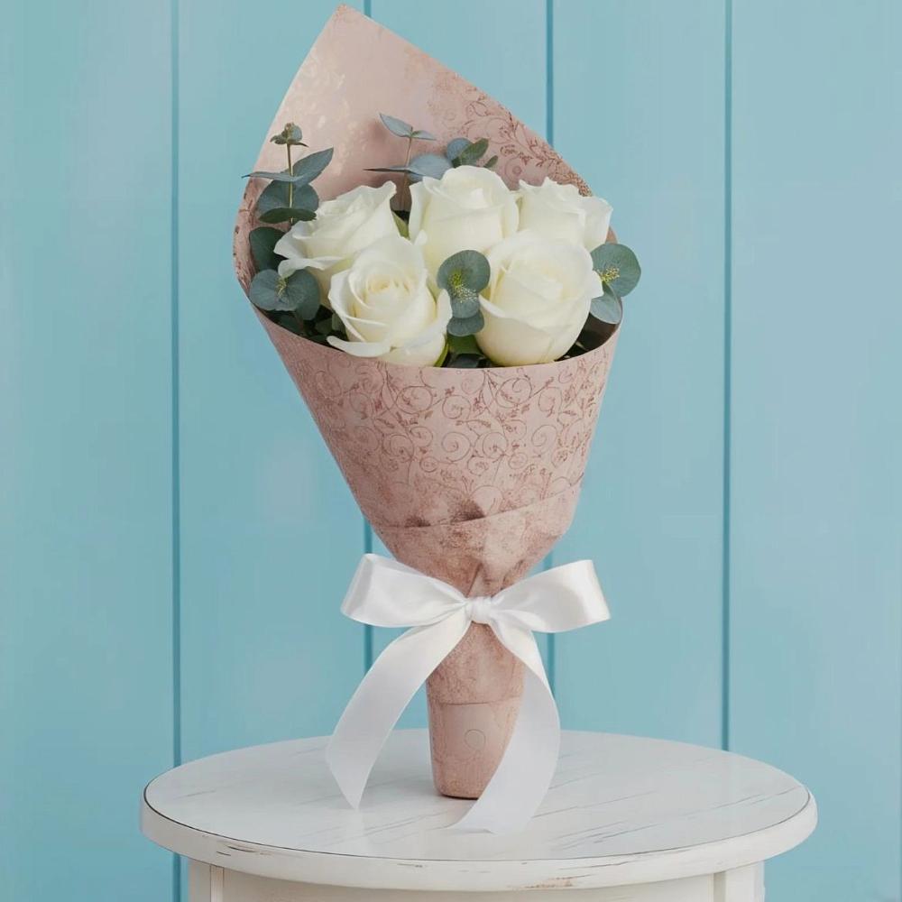 Букет цветов из: Розы в Ломинцевский