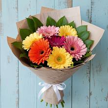 Букет цветов из:  Герберы #REPLACE_PRED# Ломинцевский