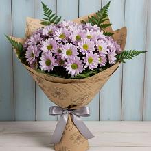 Букет цветов из:  Хризантемы #REPLACE_PRED# Ломинцевский