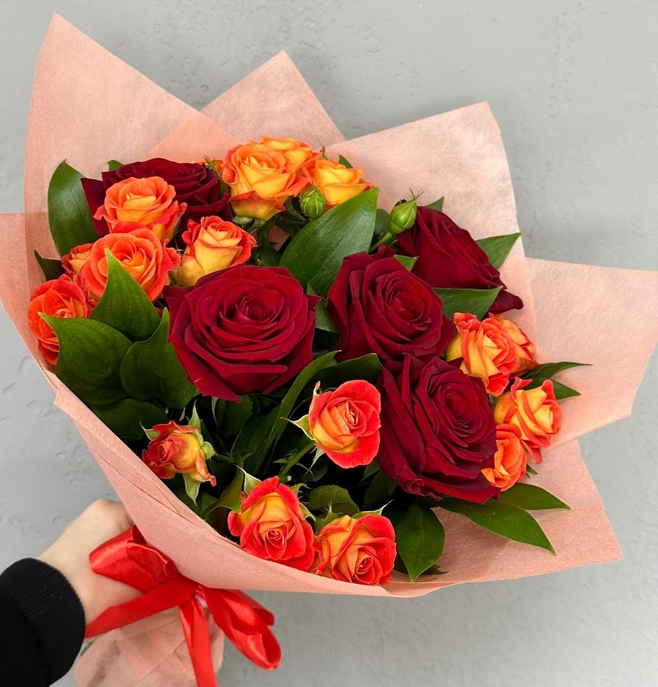 Букет Любовь и восторг в Ломинцевский