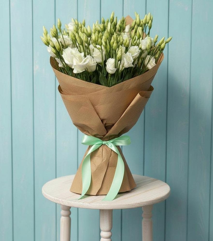 Букет цветов из: Лизиантусы в Ломинцевский