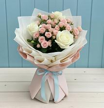 Букет цветов из:  Розы в Ломинцевский