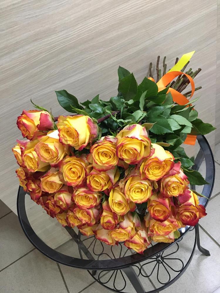 Букет Желтые розы в Ломинцевский