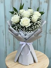 Букет цветов из:  Розы в Ломинцевский