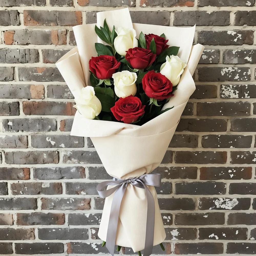 Букет цветов из: Розы в Ломинцевский