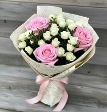 Букет цветов из:  Розы в Ломинцевский