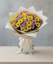 Букет цветов из:  Хризантемы в Ломинцевский