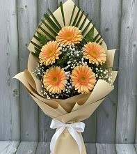 Букет цветов из:  Герберы #REPLACE_PRED# Ломинцевский