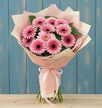 Букет цветов из:  Герберы в Ломинцевский