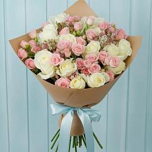 Букет цветов из:  Розы #REPLACE_PRED# Ломинцевский