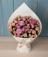 Букет цветов из:  Розы в Ломинцевский