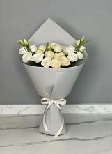 Букет цветов из:  Розы и Лизиантусы в Ломинцевский