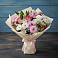 Букет цветов из: Хризантемы, Альстромерии и Розы в Ломинцевский